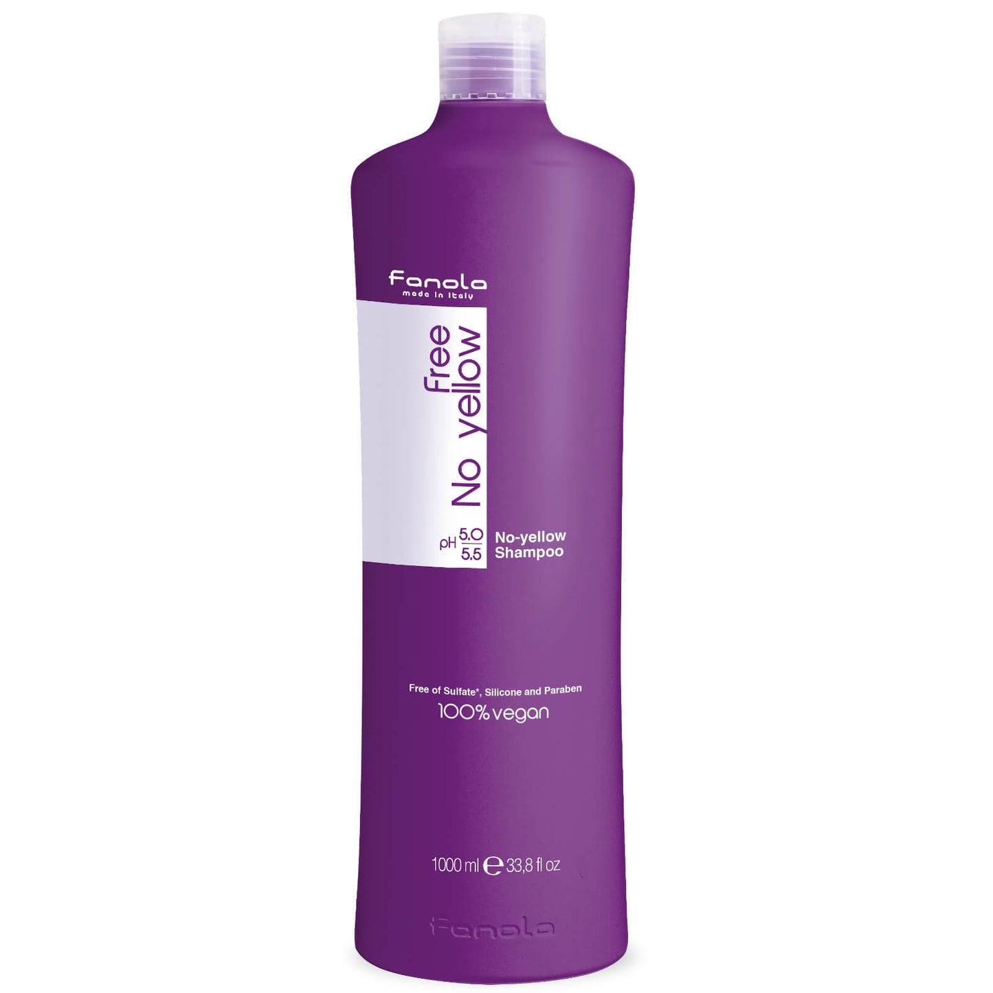 Fanola No Yellow Vegan Shampoo 1000ml