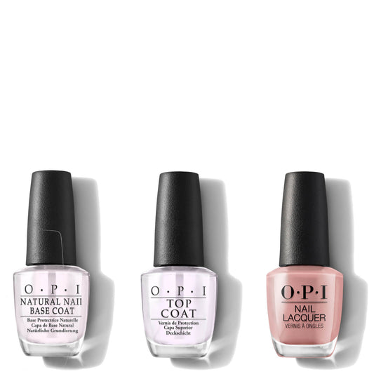 OPI Nail Lacquer Barefoot in Barcelona At-Home Manicure Bundle