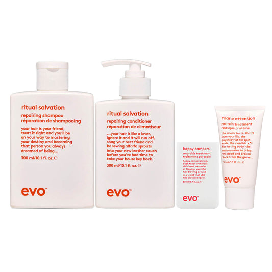 evo Wash, Rinse, Treat, Repeat Repair Set