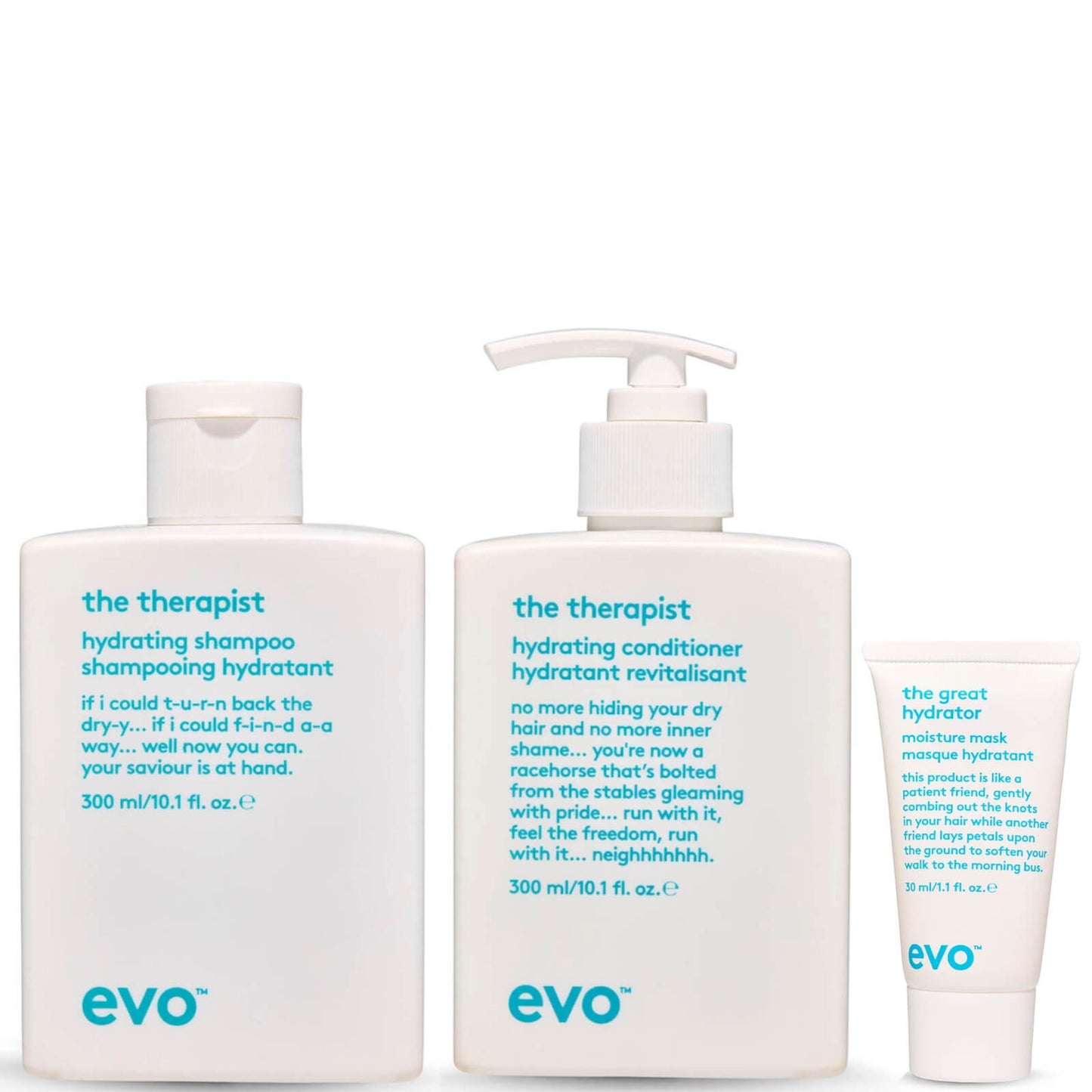 evo Wash, Rinse, Treat, Repeat Hydrate Set