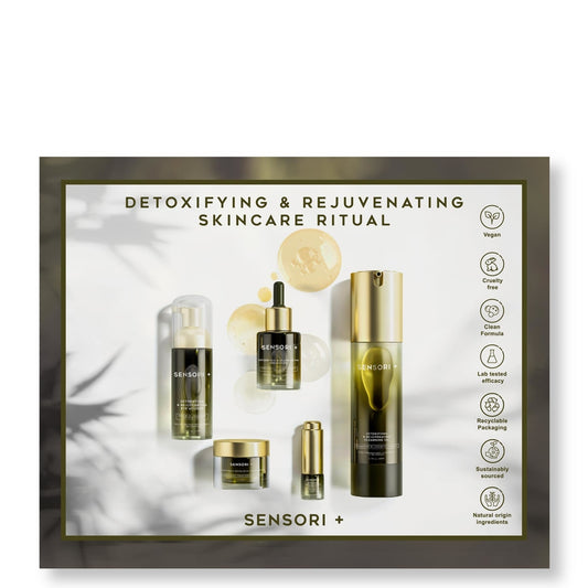 SENSORI+ Detoxifying & Rejuvenating Skincare Ritual Set