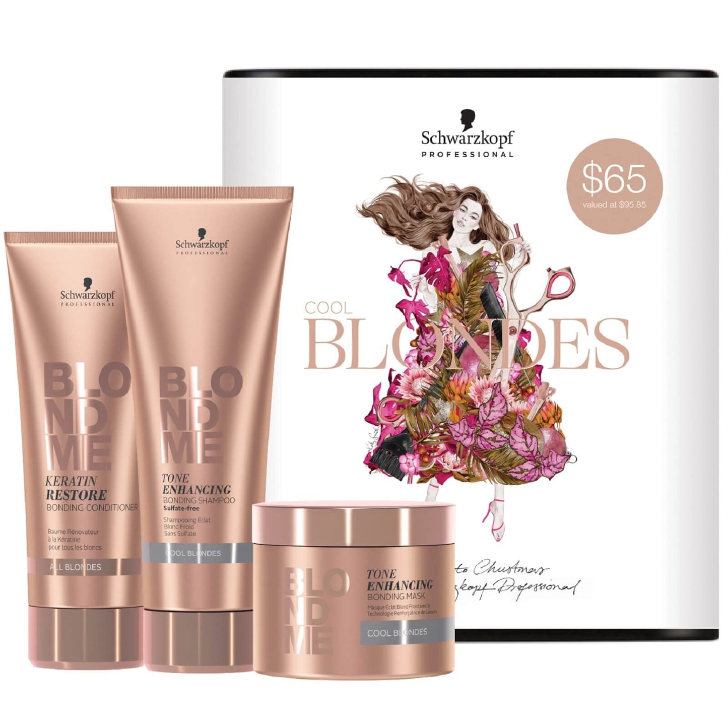 Schwarzkopf Blondme Cool Tones Christmas Set