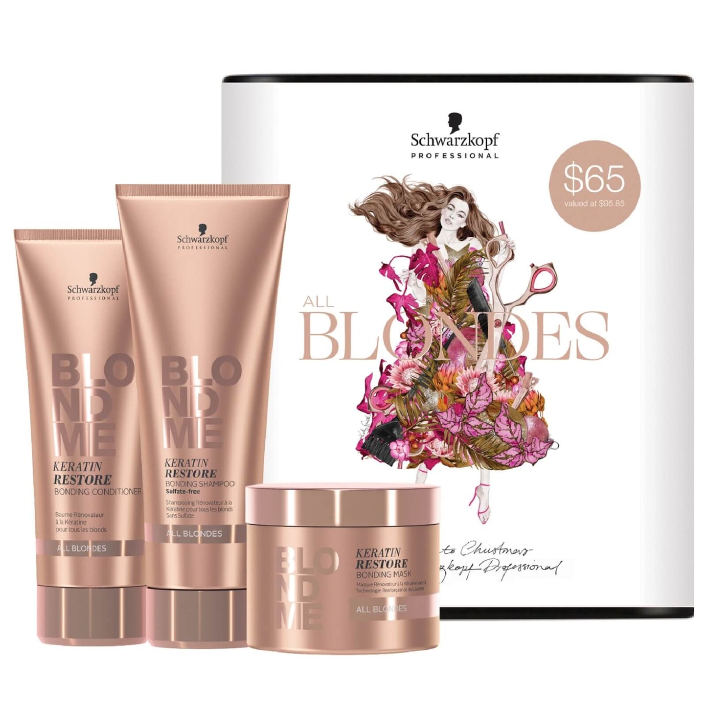 Schwarzkopf Blondme All Blondes Christmas Set