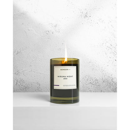 SENSORI+ Air Detoxifying Aromatic Wiruna Night Soy Candle 260g