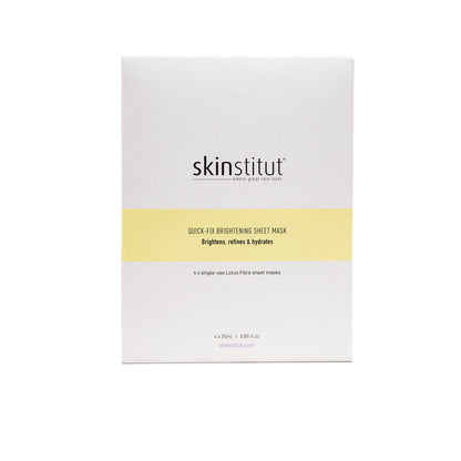 Skinstitut Quick-Fix Brightening Sheet Mask 4 x 25ml