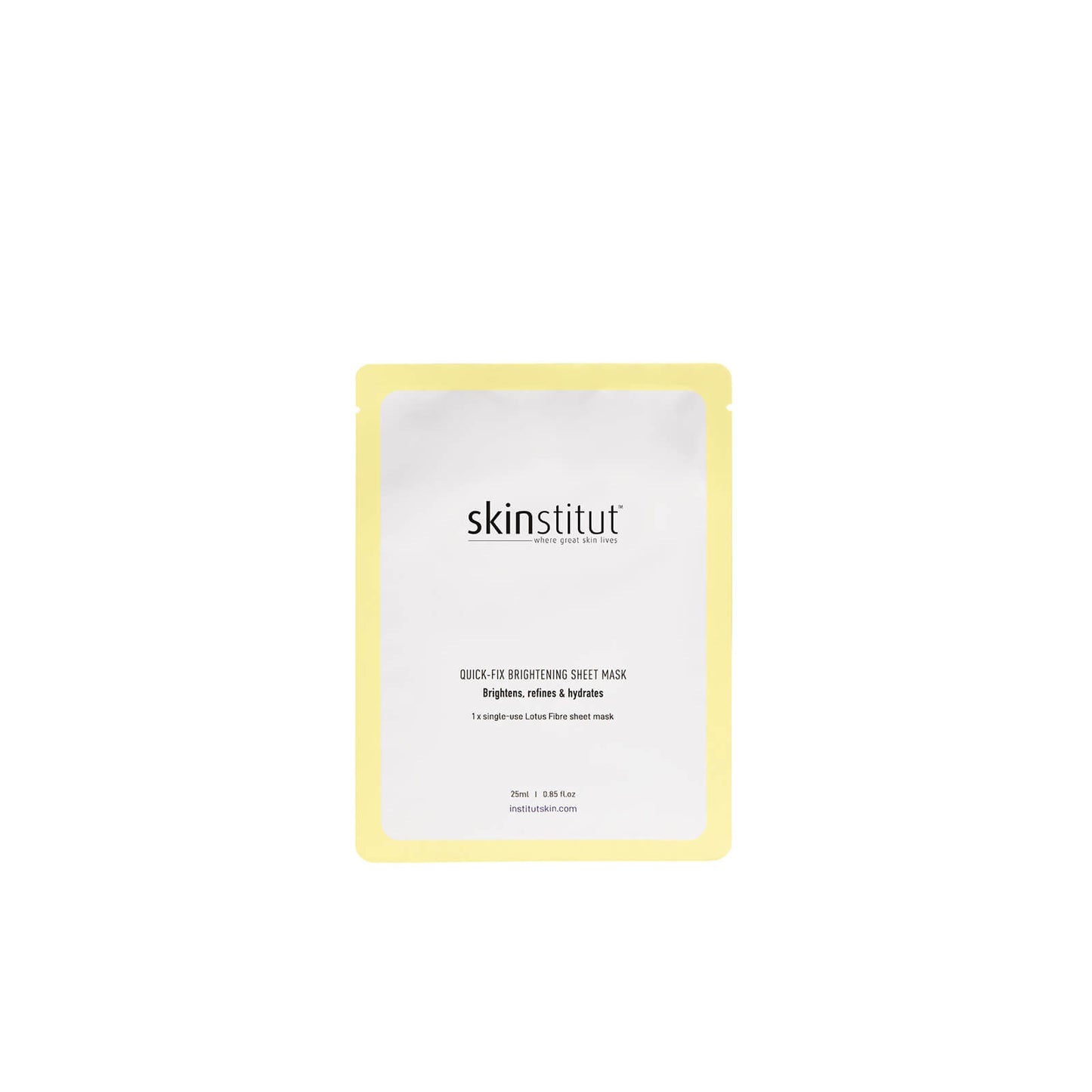 Skinstitut Quick-Fix Brightening Sheet Mask 4 x 25ml