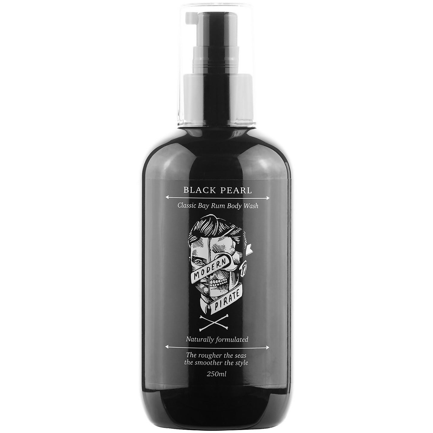 Modern Pirate Black Pearl Classic Bay Rum Body Wash 250ml