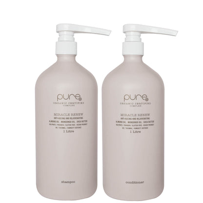 Pure Miracle Renew Supersize Shampoo and Conditioner (2 x 1000ml)