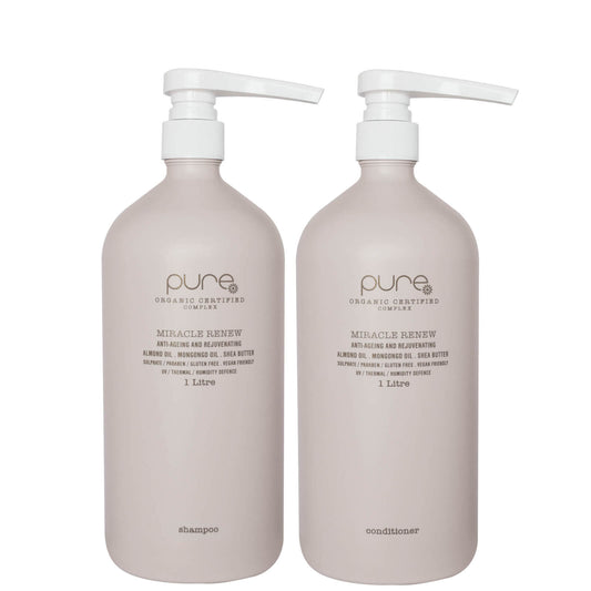 Pure Miracle Renew Supersize Shampoo and Conditioner (2 x 1000ml)