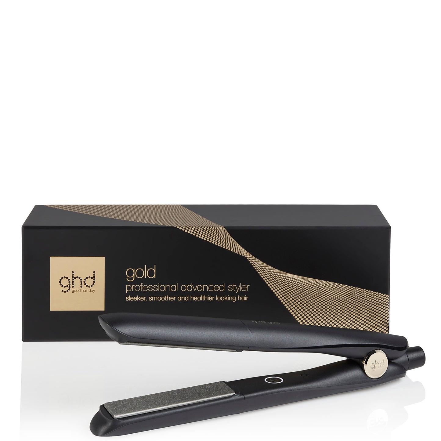 ghd Gold Hair Straightener - Black