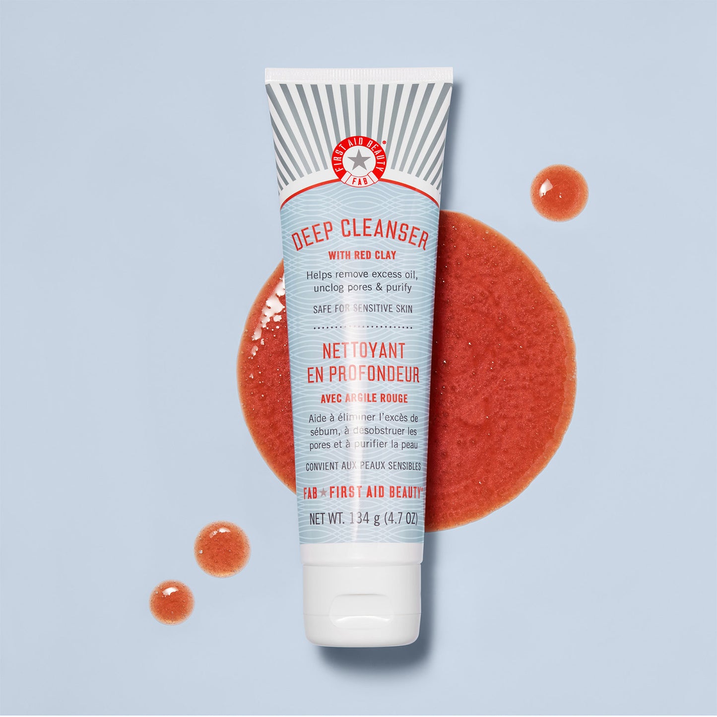 First Aid Beauty Pure Skin Deep Cleanser with Red Clay 134g