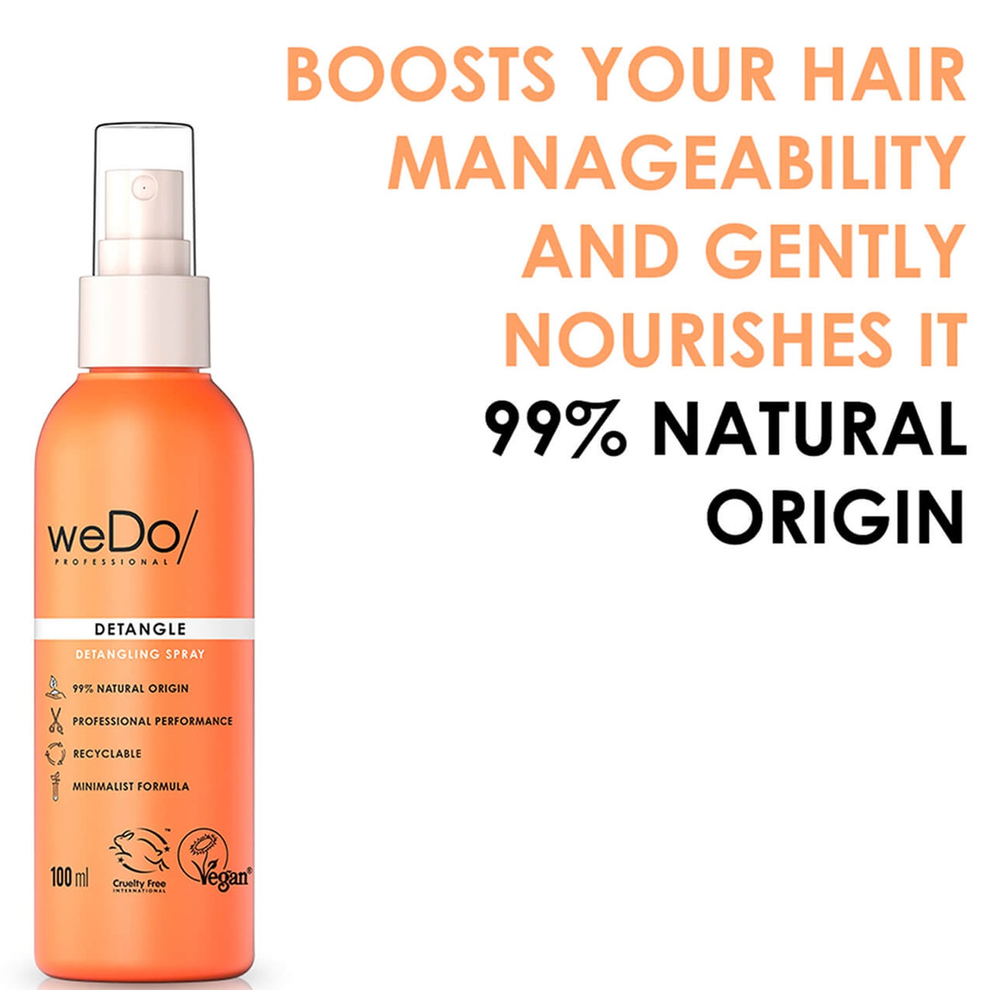 weDo/ Professional Detangle Spray 100ml