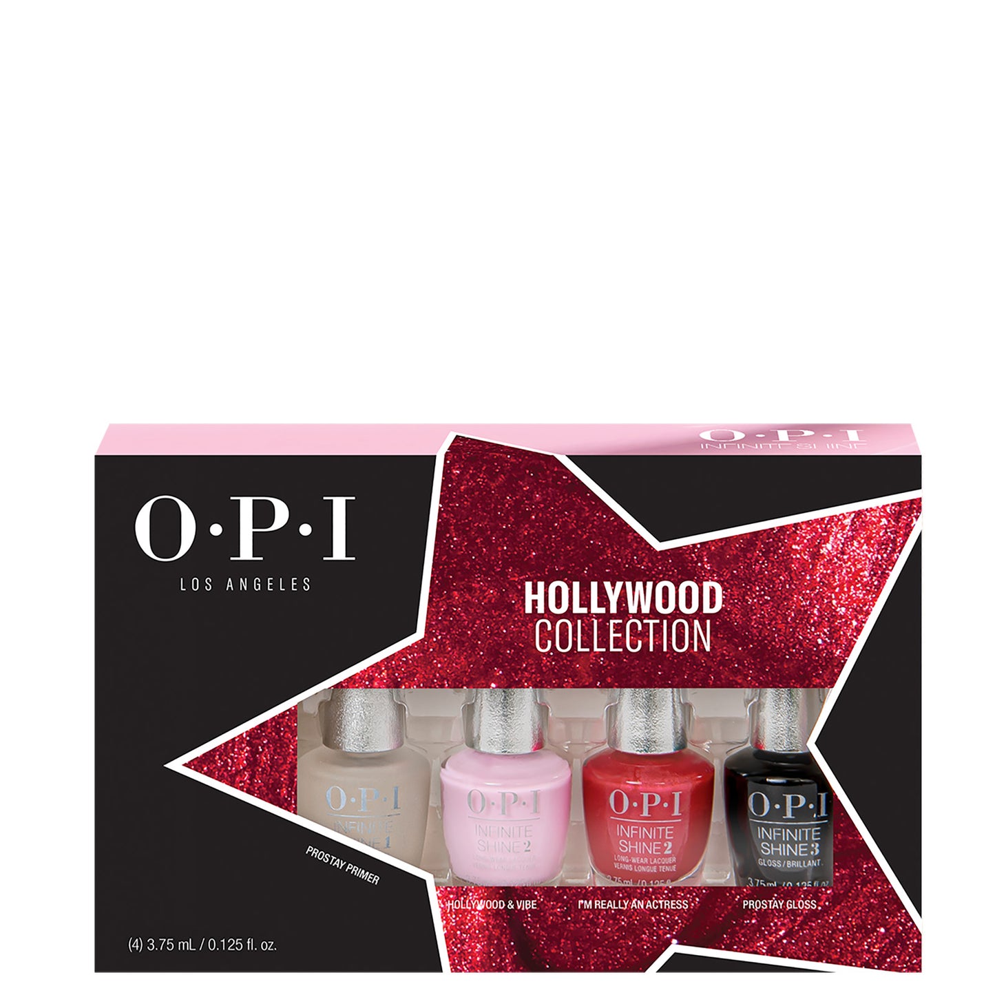 OPI Hollywood Collection Infinite Shine Long-Wear Nail Polish - Mini Gift Set 4 x 3.75ml