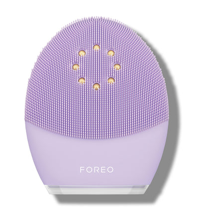 FOREO LUNA 3 Plus thermo-Facial Brush with Microcurrent - Sensitive Skin