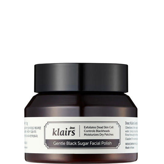 Dear, Klairs Gentle Black Sugar Facial Polish 110g