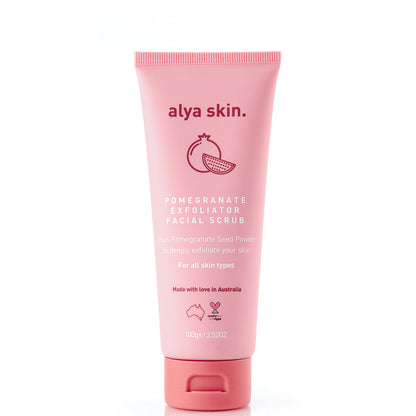 Alya Skin Pomegrante Facial Exfoliator 100g