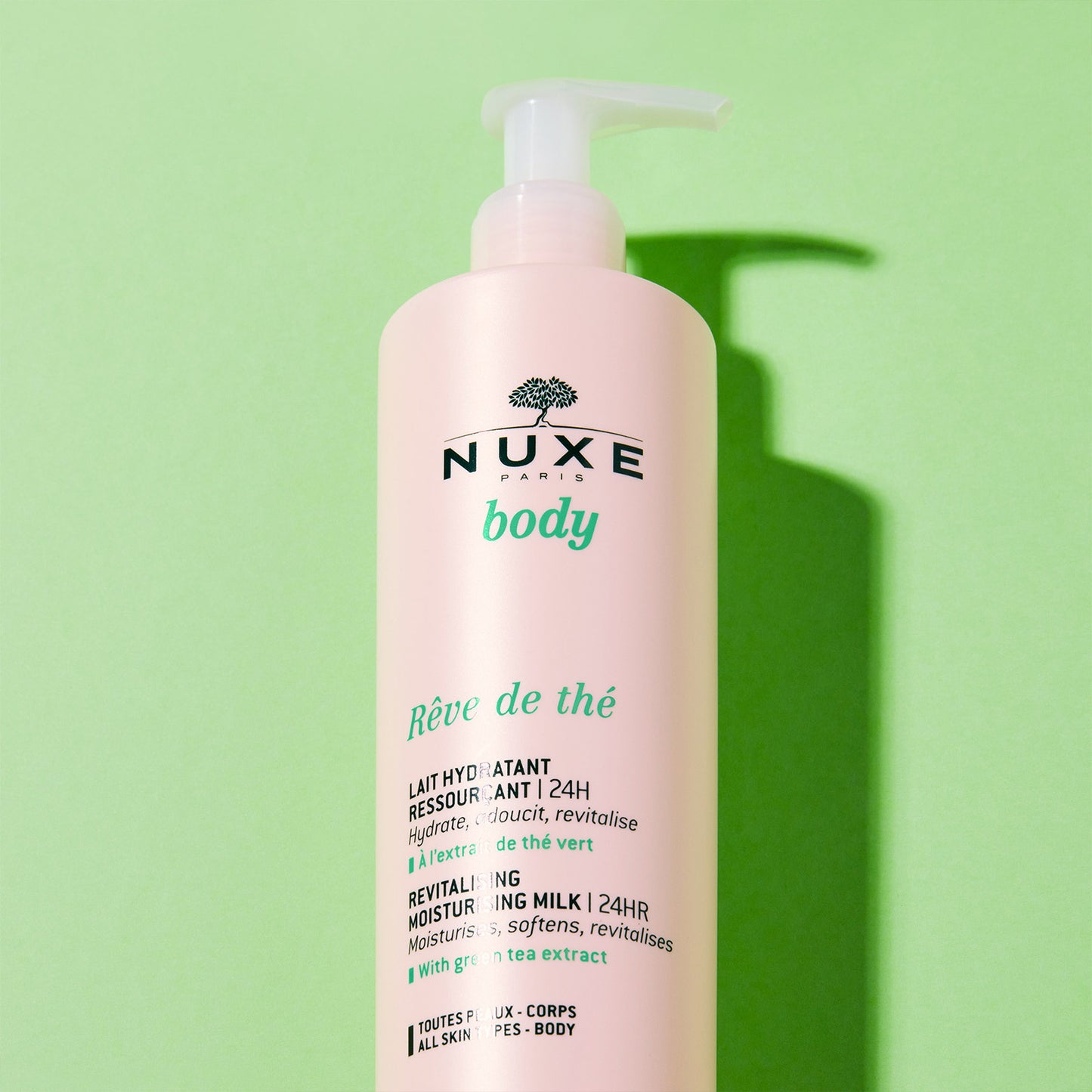 NUXE Body Reve de the Revitalising Moisturising Milk 24hr 400ml