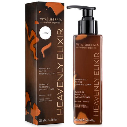 Vita Liberata Heavenly Elixir Advanced Tinted Tanning Elixir 200ml (Suitable for Multiple skin tones)