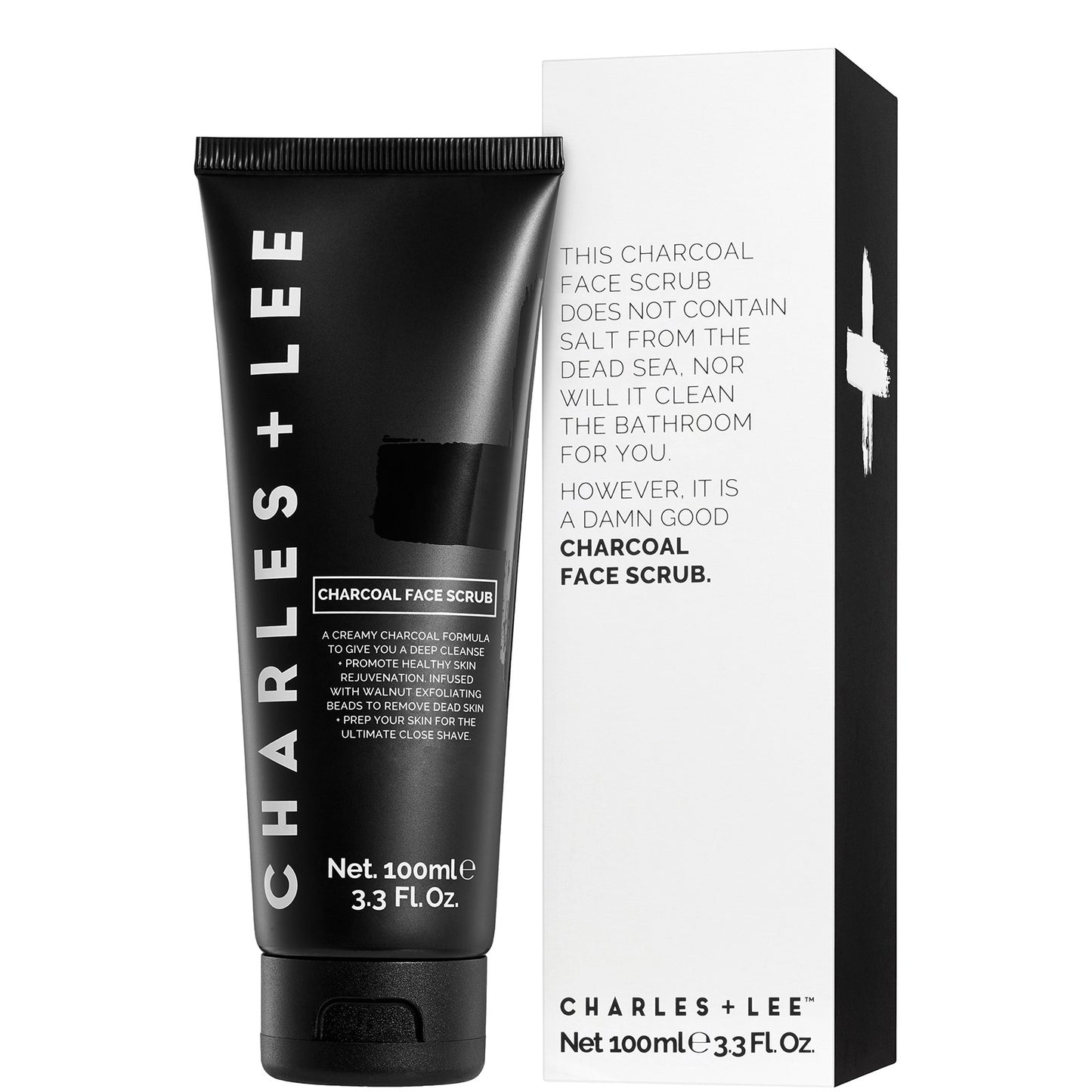 Charles + Lee Charcoal Face Scrub 100ml