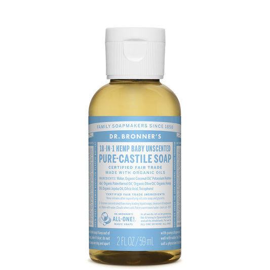 Dr. Bronner's Baby Mild Pure-Castile Liquid Soap 59ml