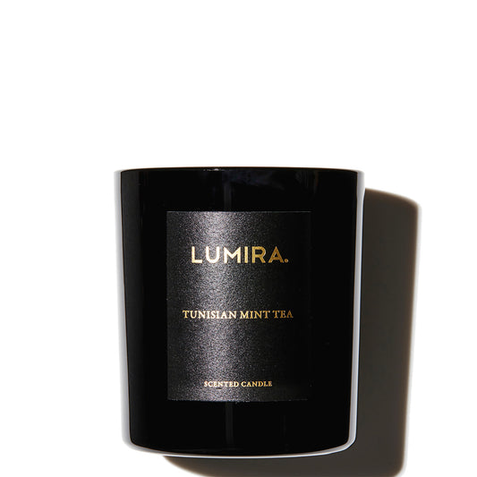 LUMIRA Tunisian Mint Tea Black Candle 300g