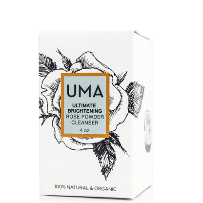 Uma Oils Ultimate Brightening Rose Powder Cleanser 120ml