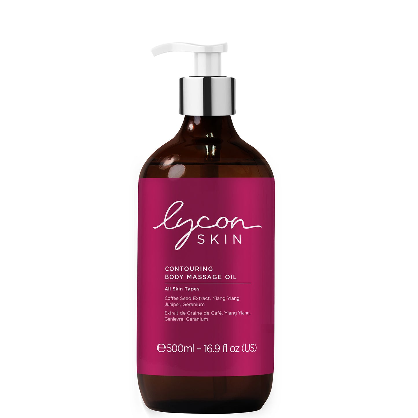 Lycon Skin Contouring Body Massage Oil 500ml