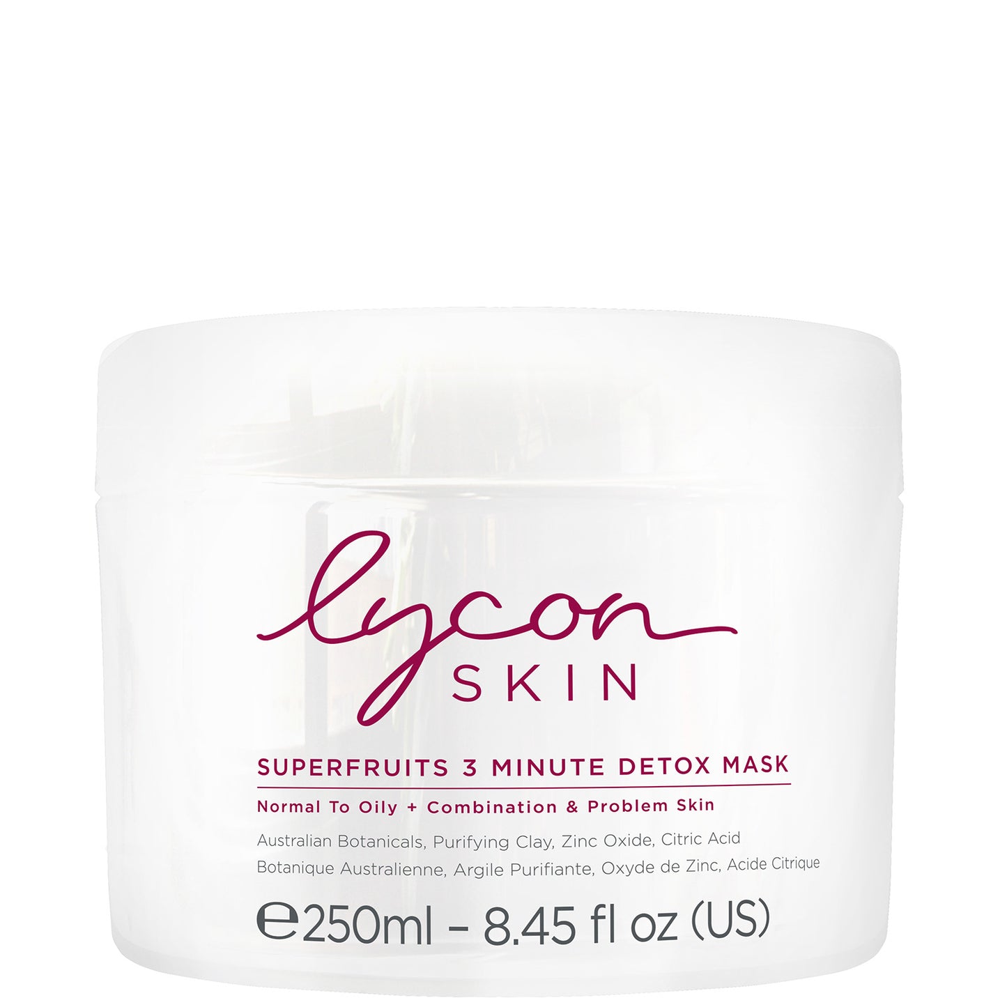 Lycon Skin Superfruits 3 Minute Detox Mask 250ml