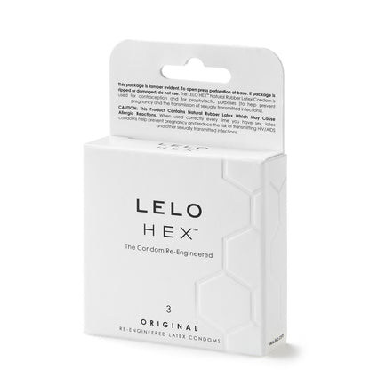 LELO HEX Condoms Original (3 Pack)