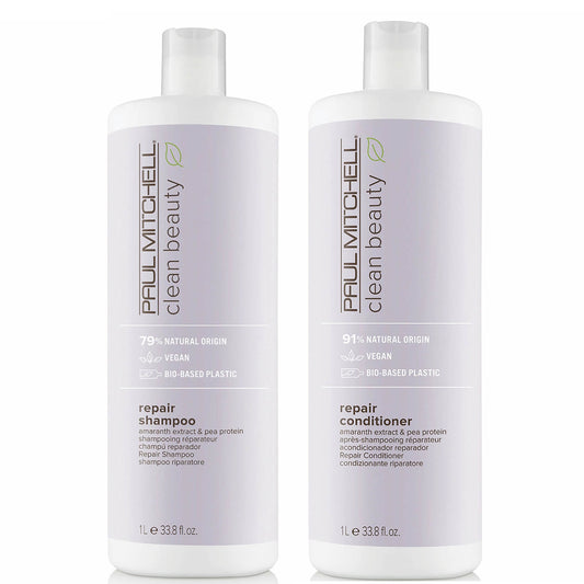 Paul Mitchell Clean Beauty Repair Shampoo and Conditioner Supersize Set