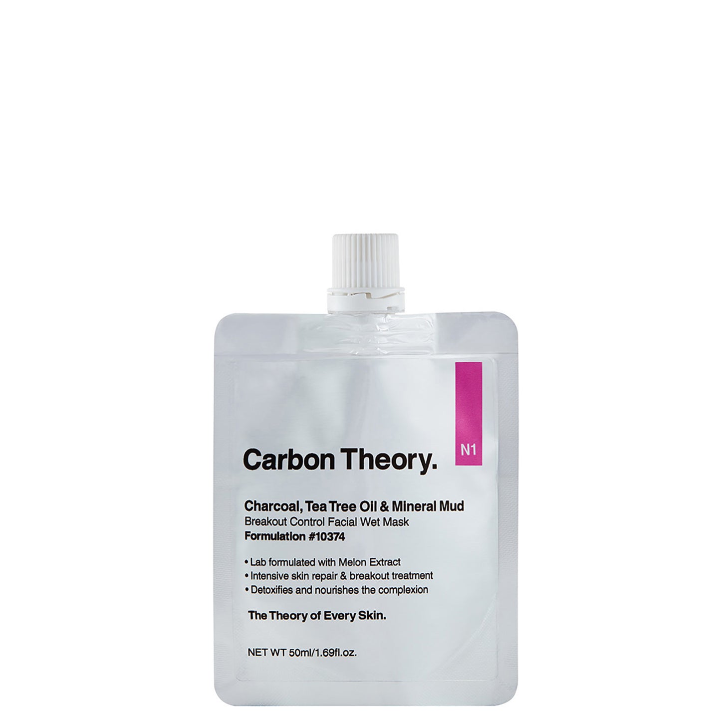 Carbon Theory Mineral Mud Facial Wet Mask 50ml