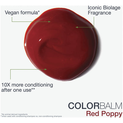 Biolage ColorBalm Red Poppy Colour Depositing Conditioner 250ml