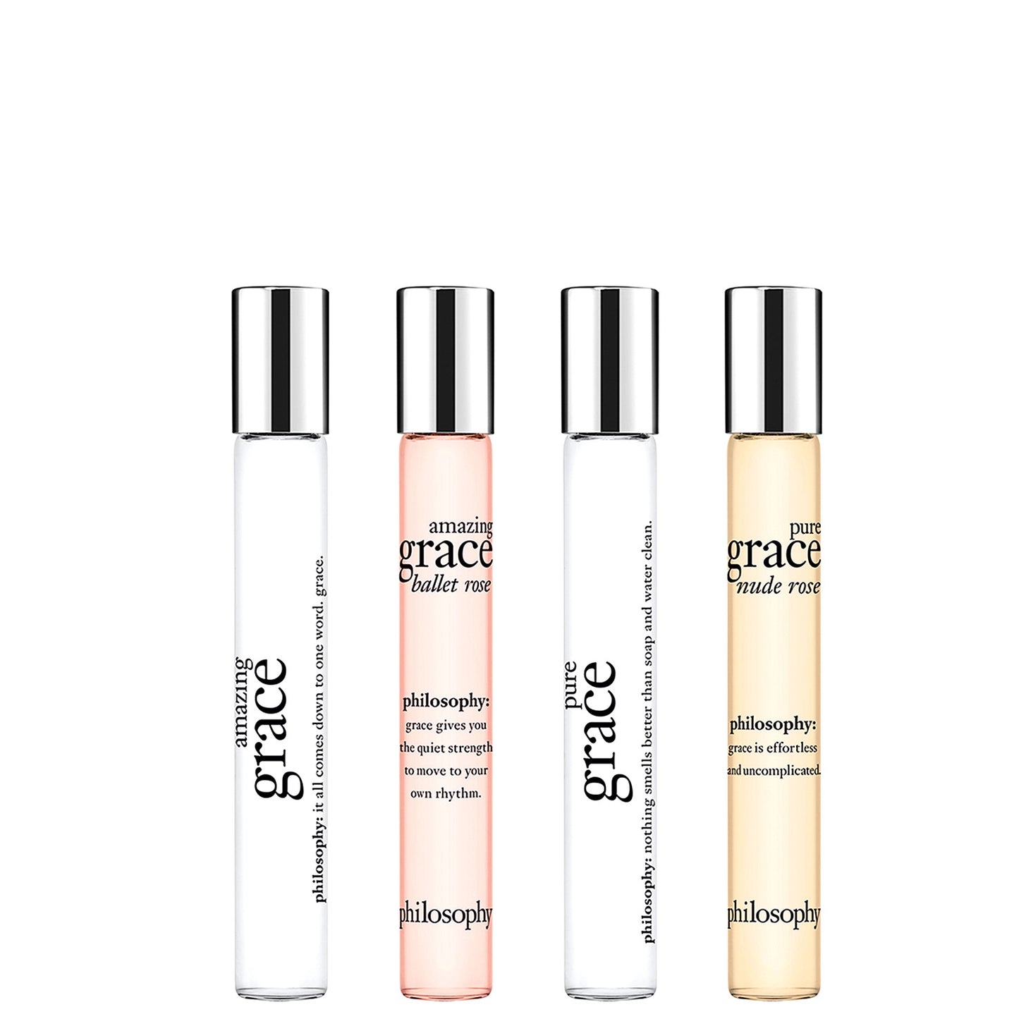 philosophy Grace and Gratitude 4 Piece Rollerball Set