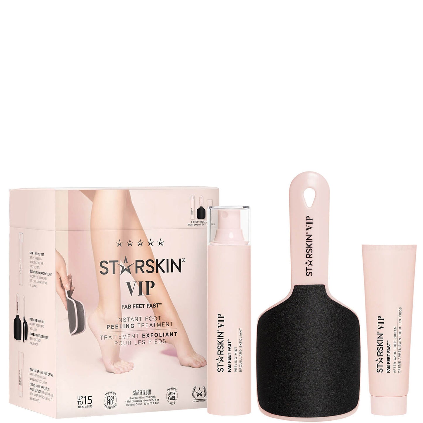 STARSKIN VIP Fab Feet Fast Instant Foot Peeling Treatment