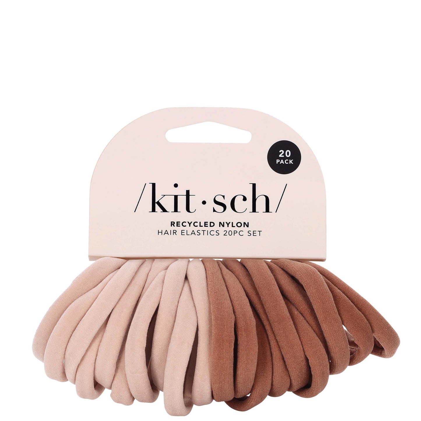 Kitsch Recycled Nylon Elastics - Blush