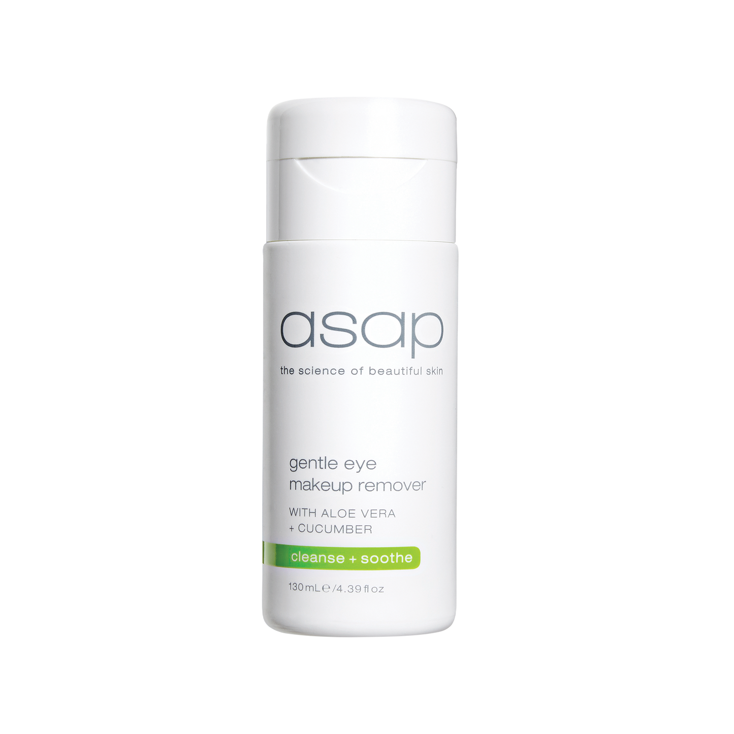 asap gentle eye make-up remover 130ml