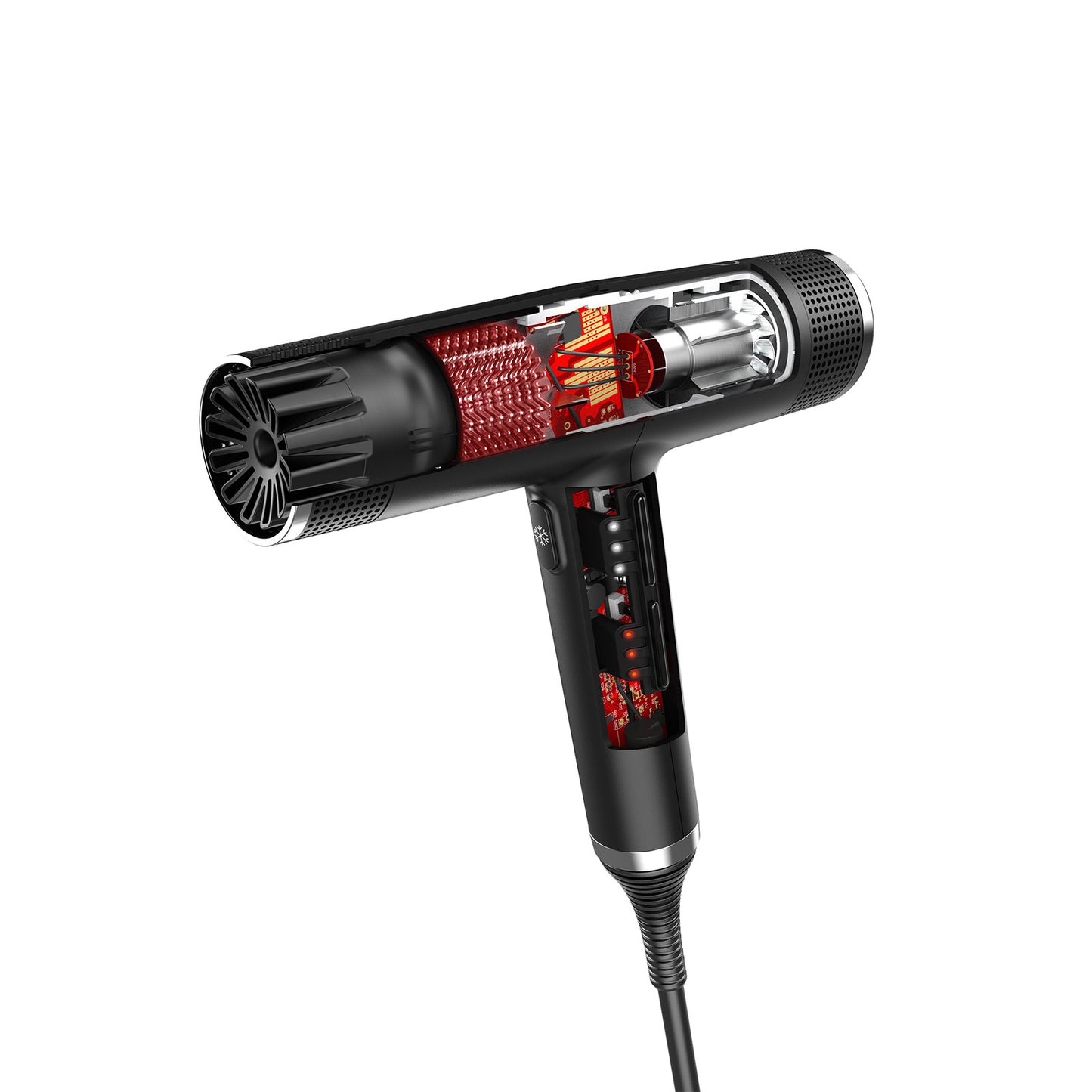 Gama Professional iQ Perfetto Hair Dryer - Black