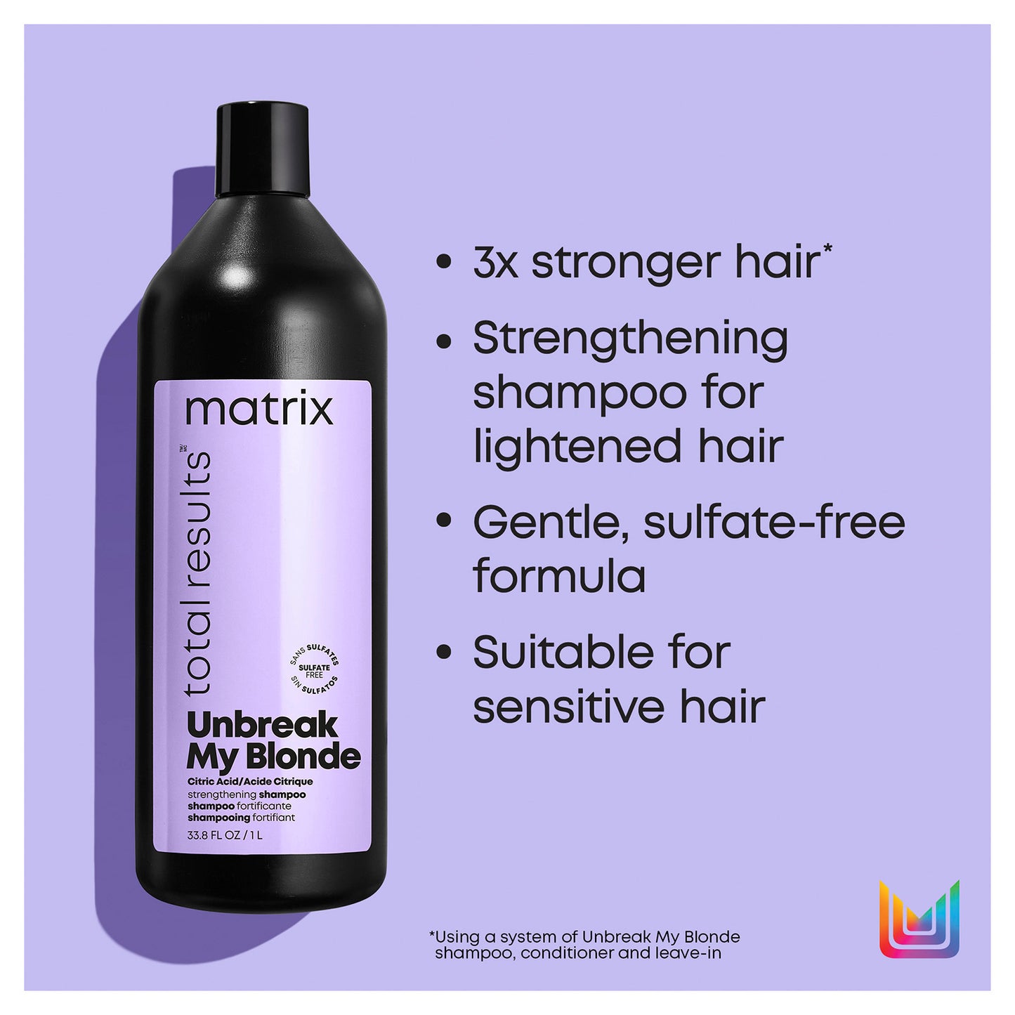 Matrix Total Results Unbreak My Blonde Shampoo 1000ml