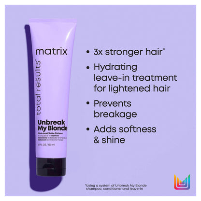 Matrix Total Results Unbreak My Blonde Reviving Leave-in Treatment 150ml