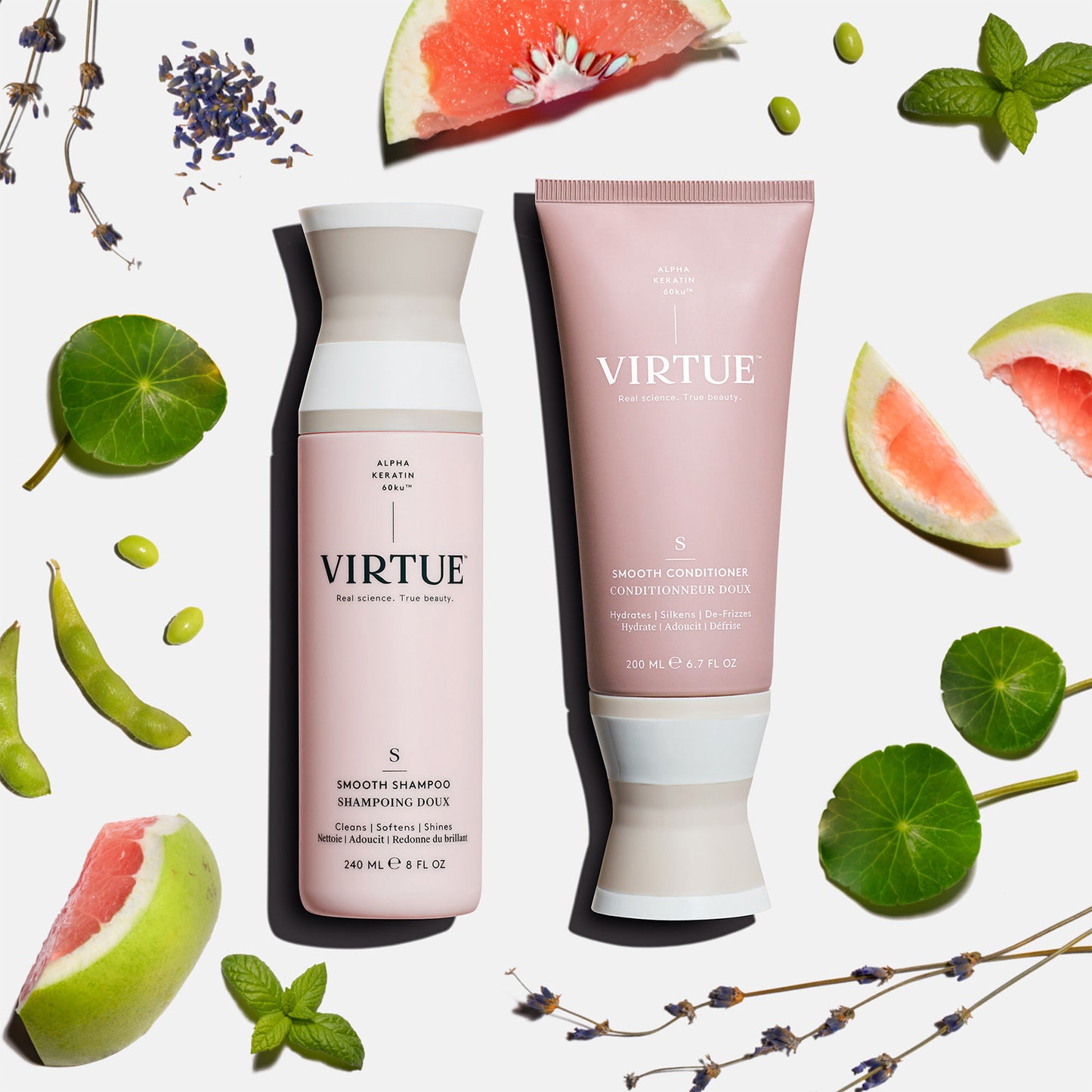 VIRTUE Smooth Shampoo and Conditioner