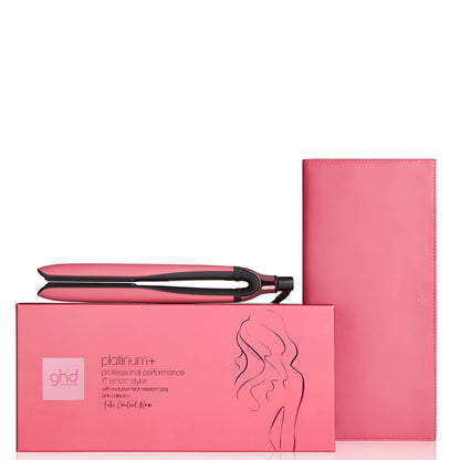 ghd Platinum+ Hair Straightener in Rose Pink