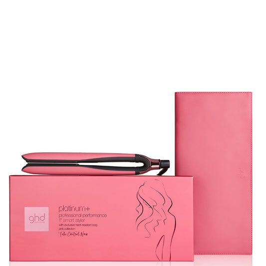 ghd Platinum+ Hair Straightener in Rose Pink