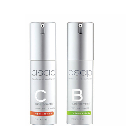 asap Super Serums Super B and C Complex Duo