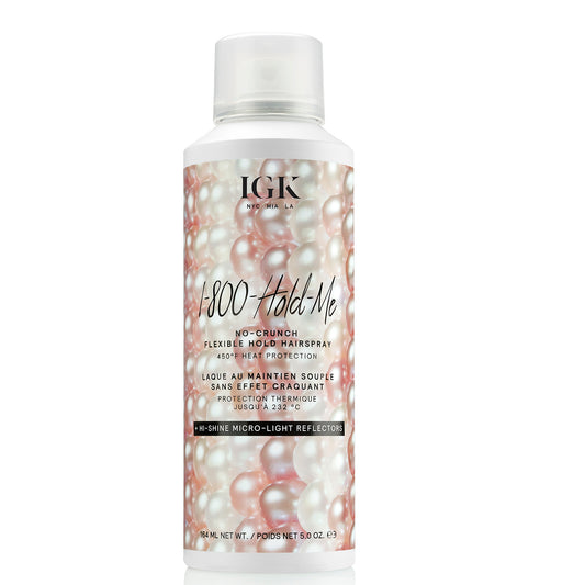 IGK 1-800-Hold-Me No-Crunch Flexible Hold Hairspray 164ml