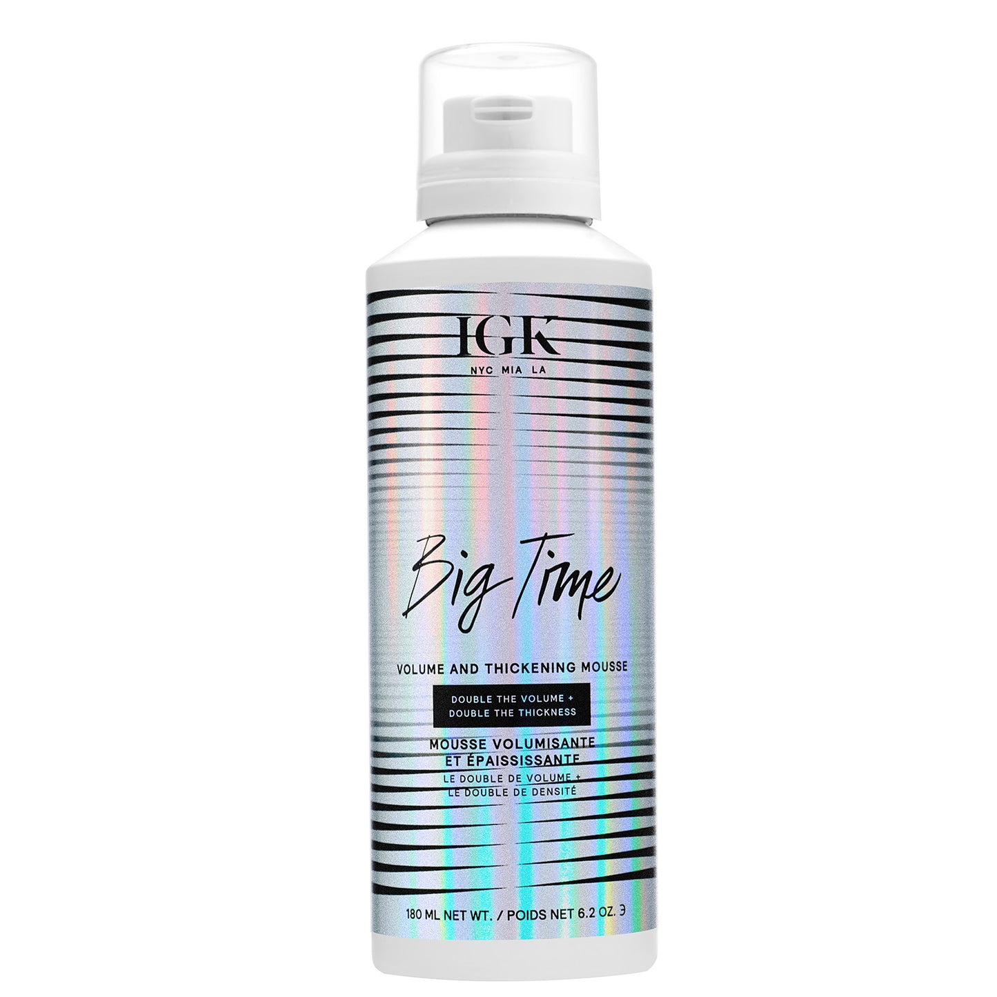 IGK Big Time Volume and Thickening Mousse 180ml