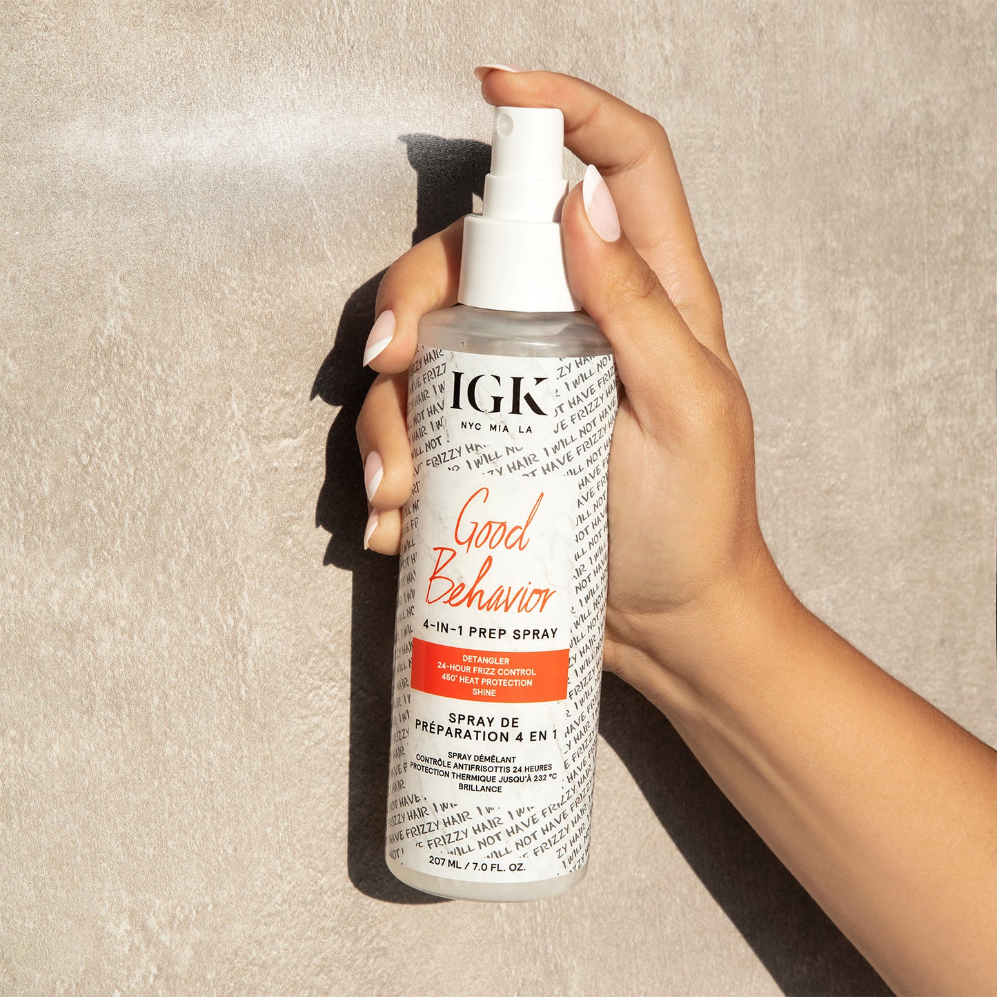 IGK Good Behavior 4-in-1 Prep Spray 207ml