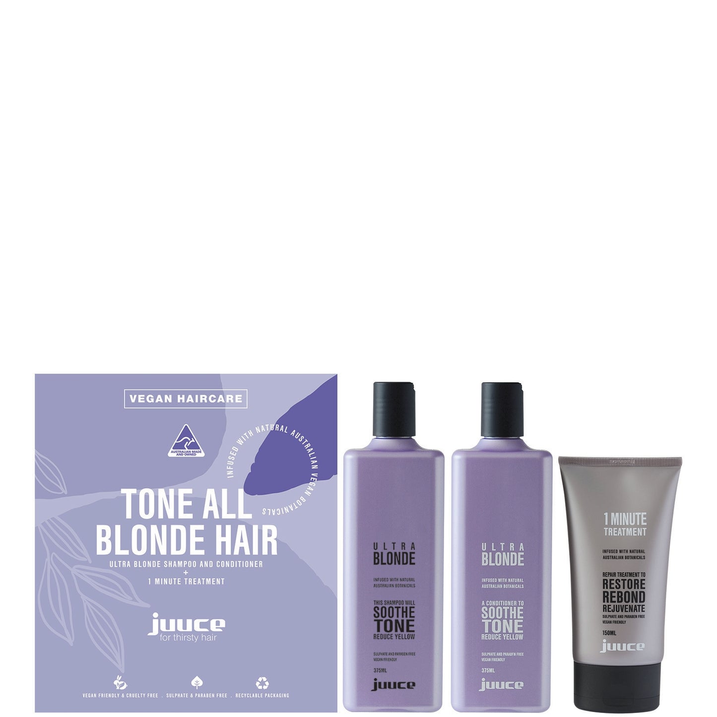 Juuce Ultra Blonde Trio Pack