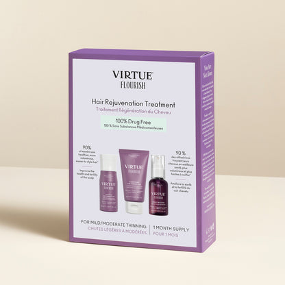 VIRTUE Flourish Hair Rejuvenation Treatment (1 Month Supply) 180ml