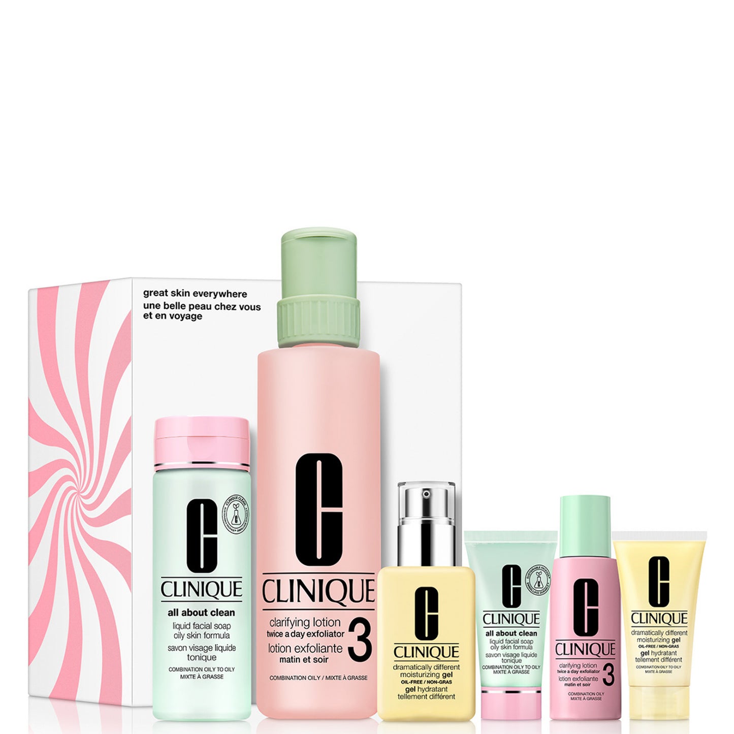 Clinique Great Skin Everywhere Set for Combination-Oily Skin