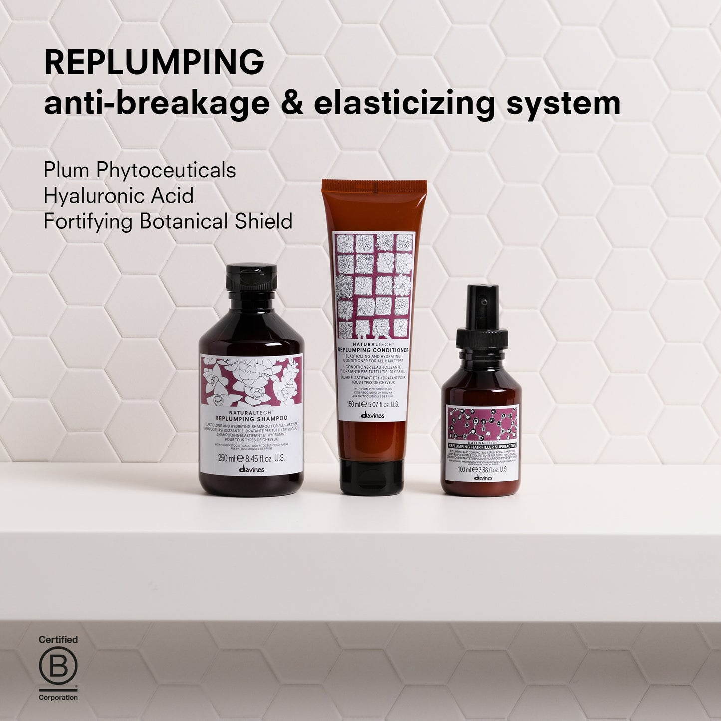 Davines Replumping Shampoo